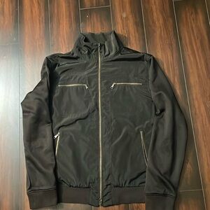 Banana Republic hybrid bomber jacket